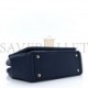 CHANEL GRAINED CALFSKIN STITCHED SMALL LADY COCO TOP HANDLE TOTE NAVY BLUE HARDWARE (24*20*11cm)