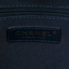 CHANEL GRAINED CALFSKIN STITCHED SMALL LADY COCO TOP HANDLE TOTE NAVY BLUE HARDWARE (24*20*11cm)