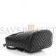 CHANEL CALFSKIN CHEVRON QUILTED SMALL URBAN SPIRIT BACKPACK BLACK SILVER HARDWARE (19.7*23.5*13.3cm)