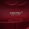 CHANEL PATENT CALFSKIN QUILTED MEDIUM DOUBLE FLAP DARK RED ROSE GOLD HARDWARE (25*15*6cm)