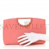 CHANEL CAVIAR QUILTED A REAL CATCH CLUTCH PINK (20*7*3cm)