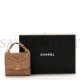 CHANEL CAVIAR QUILTED MINI FLAP BEIGE GOLD HARDWARE (11*10*3cm)