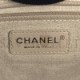 CHANEL MIXED FIBERS CALFSKIN MEDIUM DEAUVILLE TOTE NAVY BLUE (38*29*23cm)