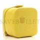 CHANEL CALFSKIN QUILTED SMALL VANITY CASE WITH CHAIN YELLOW GOLD HARDWARE (14*14*13cm)