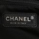 CHANEL SEQUIN TWEED ICONS LARGE ACCORDION 3 FLAP BLACK SILVER HARDWARE (30*18*3cm)