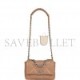 CHANEL MEDIUM 19 FLAP BAG BEIGE CALFSKIN MIXED HARDWARE (25*16*9cm)