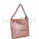 CHANEL SMALL 22 BAG COPPER CALFSKIN ROSE GOLD HARDWARE (30*28*8cm)