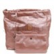 CHANEL SMALL 22 BAG COPPER CALFSKIN ROSE GOLD HARDWARE (30*28*8cm)