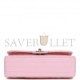 CHANEL SMALL CHEVRON CLASSIC DOUBLE FLAP PINK CALFSKIN LIGHT GOLD HARDWARE (23*13*6cm)