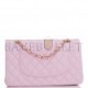 CHANEL MEDIUM CLASSIC DOUBLE FLAP BAG ROSE CLAIR CAVIAR LIGHT GOLD HARDWARE (25*15*7cm)