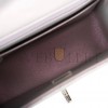 CHANEL MINI SQUARE FLAP BAG LAVENDER IRIDESCENT LAMBSKIN SILVER HARDWARE (17*13*8cm)