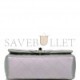 CHANEL MINI RECTANGULAR FLAP BAG PURPLE IRIDESCENT QUILTED LAMBSKIN SILVER HARDWARE (20*13*6cm)