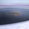 CHANEL MINI RECTANGULAR FLAP BAG LIGHT PURPLE IRIDESCENT QUILTED LAMBSKIN LIGHT GOLD HARDWARE (20*13*6cm)