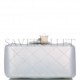 CHANEL MINI SQUARE FLAP BAG BLUE IRIDESCENT LAMBSKIN SILVER HARDWARE (17*14*8cm)