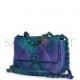 CHANEL MEDIUM 19 FLAP BAG TIE DYE CALFSKIN RAINBOW HARDWARE (25*16*9cm)