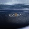 CHANEL MINI RECTANGULAR FLAP BAG NAVY IRIDESCENT LAMBSKIN RUTHENIUM HARDWARE (20*13*6cm)