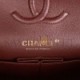 CHANEL SMALL CLASSIC DOUBLE FLAP BLACK CAVIAR GOLD HARDWARE (23*13*6cm)