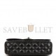 CHANEL MEDIUM CLASSIC DOUBLE FLAP BAG SO BLACK CRUMPLED CALFSKIN BLACK HARDWARE (25*15*7cm)