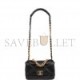 CHANEL MEDIUM 19 FLAP BAG BLACK LAMBSKIN MIXED HARDWARE (25*16*9cm)