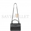 CHANEL LARGE TRENDY CC BAG SO BLACK LAMBSKIN BLACK HARDWARE (25*17*12cm)