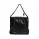 CHANEL SMALL 22 BAG SO BLACK CALFSKIN BLACK HARDWARE (30*28*8cm)