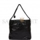 CHANEL SMALL 22 BAG SO BLACK CALFSKIN BLACK HARDWARE (30*28*8cm)