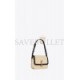 YSL SOLFERINO SMALL SATCHEL IN QUILTED NUBUCK SUEDE 739139AABWP9289 (18.5*14*6cm)