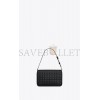 YSL LE MAILLON IN QUILTED SHINY LEATHER 737354AAB2O1000 (24*15*6cm)