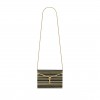 YSL VICKY MINIAUDIERE IN PLEXIGLASS 716543GAACO1084 (18*13.5*5cm)