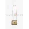 YSL VICKY MINIAUDIERE IN PLEXIGLASS 716543JA70J2315 (18*13.5*5cm)