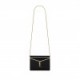 YSL VICKY MINIAUDIERE IN PLEXIGLASS 716543JA70J1000 (18*13.5*5cm)