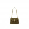 YSL LOULOU SMALL IN QUILTED &QUOT;Y&QUOT; SUEDE 4946991U8673206 (23*17*9cm)