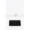 YSL SADE LARGE CLUTCH IN LAMBSKIN 6550041EL011000 (38*19*11cm)