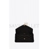 YSL SADE LARGE CLUTCH IN LAMBSKIN 6550041EL011000 (38*19*11cm)