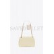 YSL JAMIE MEDIUM CHAIN BAG IN TERRY CLOTH 735035FABKT9381 (24*15.5*6.5cm)