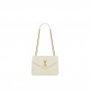 YSL LOULOU SMALL IN QUILTED &QUOT;Y&QUOT; COTTON 494699FABQ99133 (23*17*9cm)