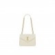 YSL LOULOU SMALL IN QUILTED &QUOT;Y&QUOT; COTTON 494699FABQ99133 (23*17*9cm)