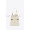 YSL LOULOU SMALL IN QUILTED &QUOT;Y&QUOT; COTTON 494699FABQ99133 (23*17*9cm)