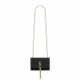 YSL KATE SMALL CHAIN BAG WITH TASSEL IN GRAIN DE POUDRE EMBOSSED LEATHER 474366BOW0J1000 (20*12.5*5cm)