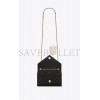 YSL SMALL ENVELOPE IN MIX MATELASS&EACUTE; LEATHER 600195AABZO1025 (21*13*6cm)