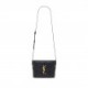 YSL JUNE BOX BAG IN CROCODILE-EMBOSSED LEATHER 728606AAAOH1000 (19*15*8cm)