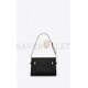 YSL MANHATTAN SMALL SHOULDER BAG IN SHINY CROCODILE-EMBOSSED LEATHER 675626DND0W1000 (24*17.5*6cm)