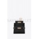 YSL MANHATTAN SMALL SHOULDER BAG IN SHINY CROCODILE-EMBOSSED LEATHER 675626DND0W1000 (24*17.5*6cm)