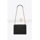 YSL SUNSET LARGE CHAIN BAG IN SMOOTH LEATHER 498779D420W1000 (27*18*8cm)