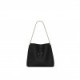 YSL SUZANNE MEDIUM HOBO BAG IN SMOOTH LEATHER 63480411C0W1000 (41*36*6cm)