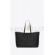 YSL SHOPPING SAINT LAURENT EW IN SUPPLE LEATHER 600281CSV0J1000 (37*28*13cm)