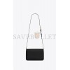 YSL LE MAILLON SATCHEL IN SMOOTH LEATHER 6497952R20W1000 (24*14.5*3.5cm)