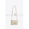 YSL LE MAILLON SATCHEL IN SMOOTH LEATHER 6497952R20W9207 (24*14.5*3.5cm)