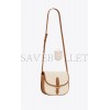 YSL LE CABAN SATCHEL IN CANVAS AND VEGETABLE-TANNED LEATHER 728770FABM29093 (23*19*8cm)