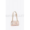 YSL JAMIE MEDIUM CHAIN BAG IN PRINTED YVES SAINT LAURENT SILK 515821FAASJ9076 (25*15*7.5CM)